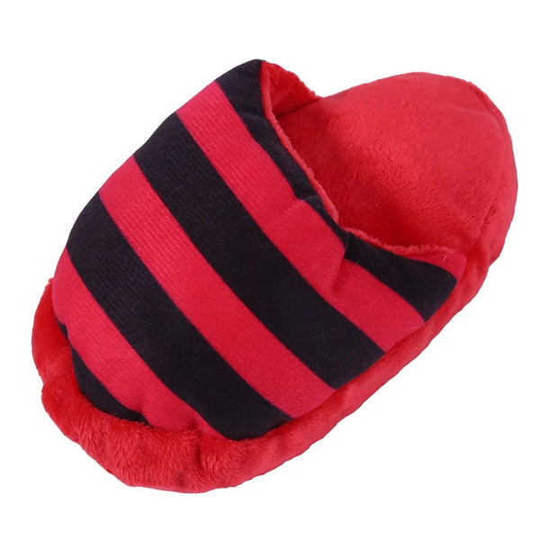 Plush Slipper Shaped Puppy Dog Sound Chew Play Toys for Dog Cats Funny Dog Products Outdoor Training Toy