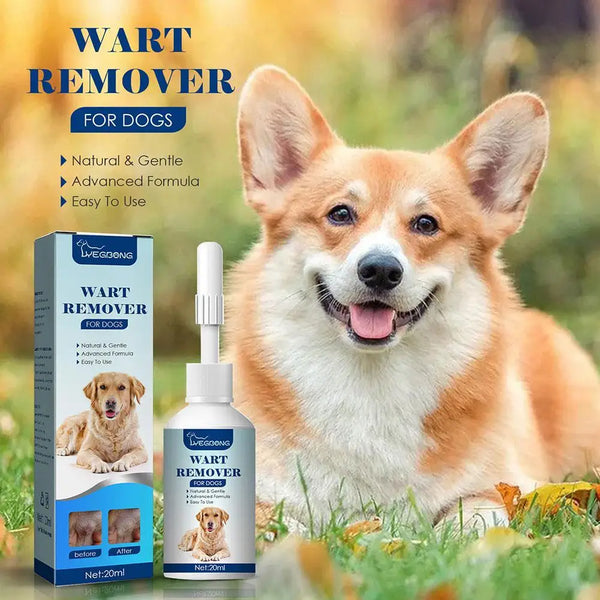 Pets Dog Wart Remover Natural Painless Animal Warts Care Supplies Cleaning Liquid Tag Treatment Skin Pet Warts Eliminate Mo V3D3