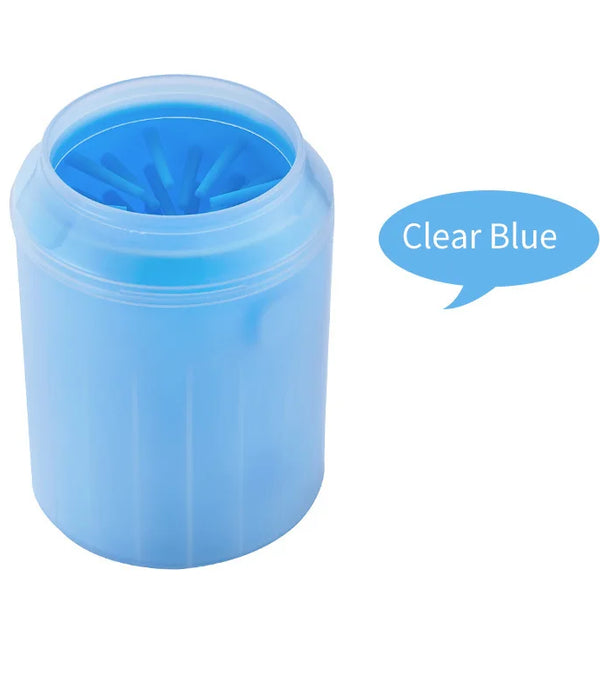 Dog Paw Cleaner Cup Soft Silicone Combs Portable Outdoor Pet towel Foot Washer Paw Clean Brush Quickly Wash Foot Cleaning Bucket