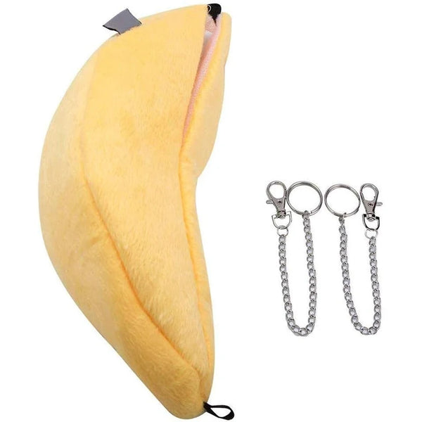Hamster Hang House Hammock Banana Design Small Animal Cotton Cage Sleeping Nest for Small Pet Bed Small Hamster Toy Cage Swing