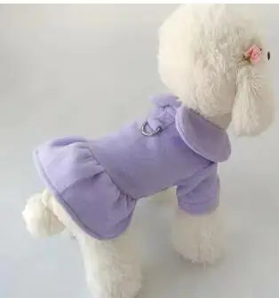Santa Christmas Costume Clothes for Pets Hooded Coat Jackets