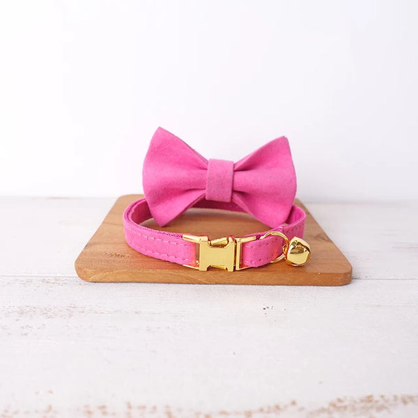 Personalized Cat Collar ID Tag Name Custom Kitten Necklace Engraved Pet Collar for Cat Necklace Puppy Small Dog Collar with Bell