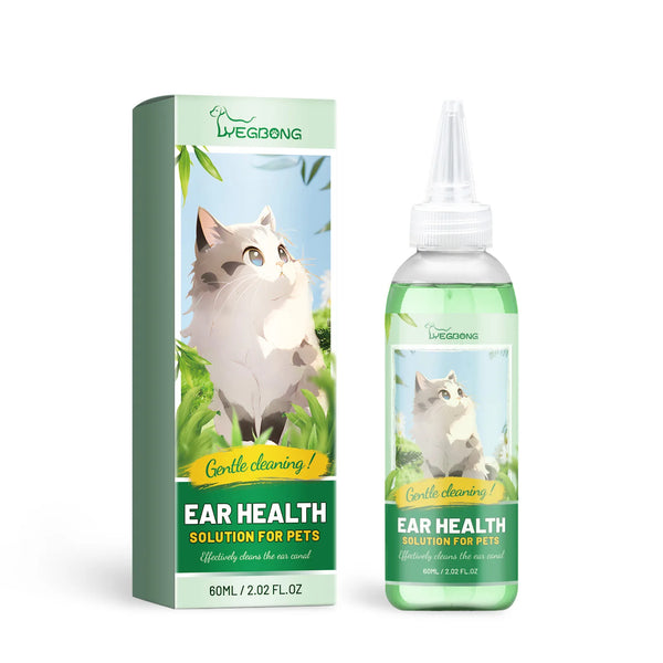Dog Ear Cleaner Ear Dirt Odor Cleaning Mite Itching Control Teeth Whitening Mouth Freshener Remove Tartar Pet Oral Care Solution