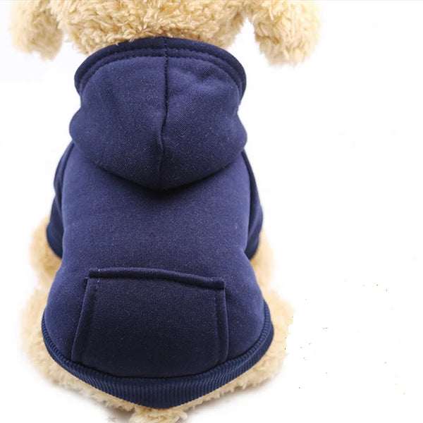 Pet Cotton Hoodies Dog Clothes Puppy Pet Overalls For Dogs Cat Clothing Pets Outfit S225