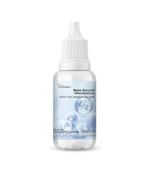 Pet Wash Free Essence Dog Body Wash Hair Softening Removing Dirts Mites Deodorizing Reduce Itching Moisturizing aseo para perros