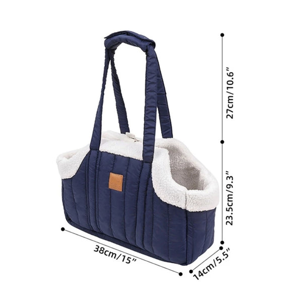 Pet Bag Carriers Handbag Pet Bag Go-out Bag Travel for Puppies Outdoor Travel Portable Soft Shoulder Bag