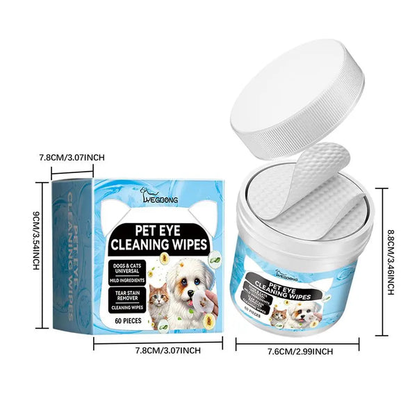 Pet Ear Cleaning Wipes Finger Wipes Ear Mite Removal Cat And Dog Care Wipes Pet Cleaning Products