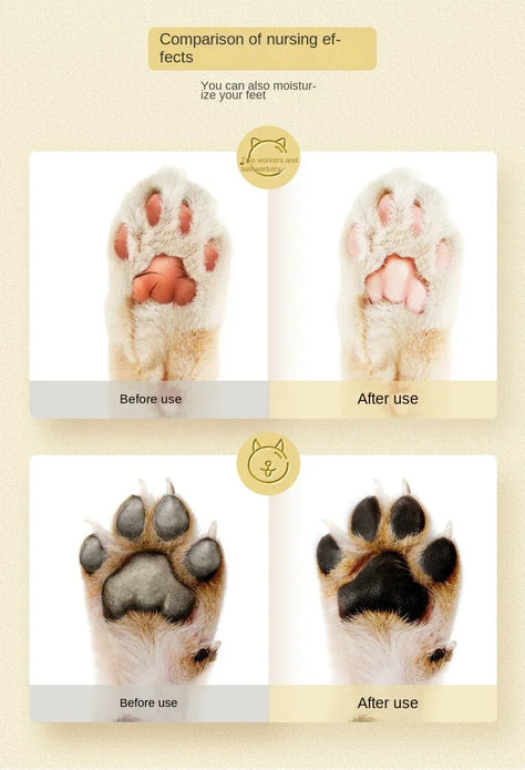 Pet Paw Balm Cracked Feet Cream Dog Cleanser Moisturizer Cat Foot Care Foot Cream