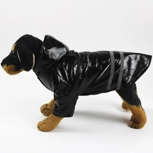 Dog Clothes Hooded Raincoats Reflective Strip Dogs Rain Coat Waterproof Jackets Outdoor Breathable Clothes For Puppies Raincoat