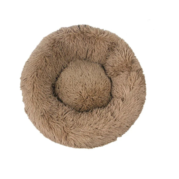 Round Pet Beds House Soft Long Plush Best Pet Dog Bed For Dogs Basket Pet Products Cushion Cat Bed Cat Mat Animals Sleeping Sofa