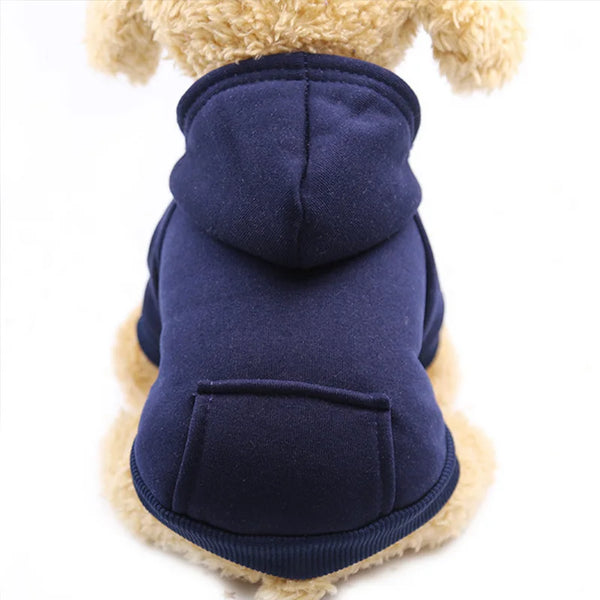 Pet Cotton Hoodies Dog Clothes Puppy Pet Overalls For Dogs Cat Clothing Pets Outfit S225