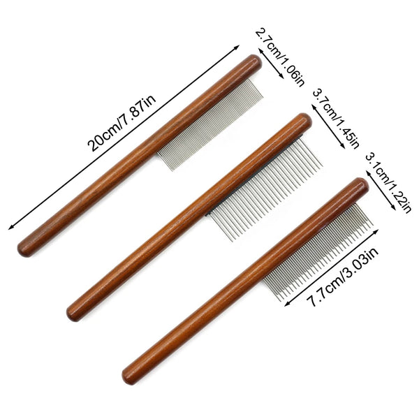 Cat Comb Cat Comb Brush Long Hair Cat Needle Comb Open Knots To Remove Floating Hair Accessories Pet Row Comb