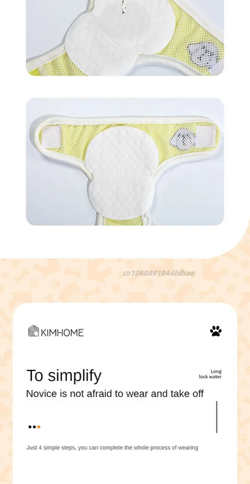 Pet Underwear Products Menstrual Hygiene Pants Puppy Anti Harassment Diapers Diapers Wet Mother Dog Physiological Pants