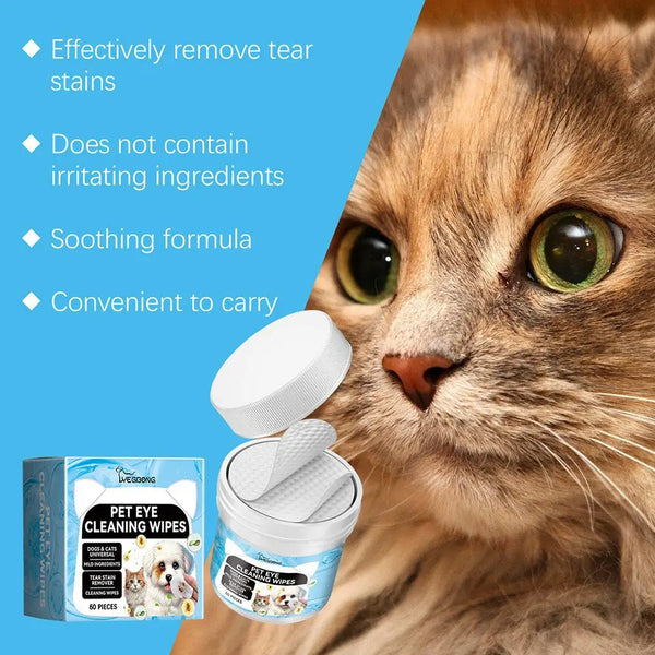 Pet Ear Cleaning Wipes Finger Wipes Ear Mite Removal Cat And Dog Care Wipes Pet Cleaning Products