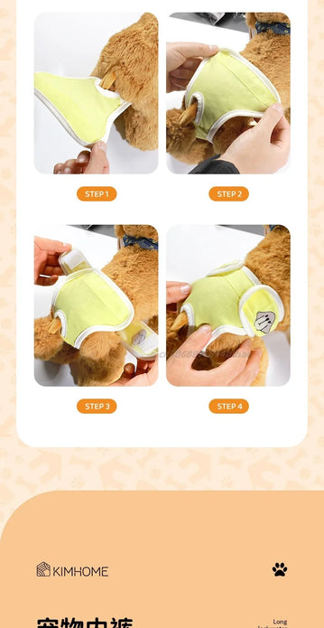 Pet Underwear Products Menstrual Hygiene Pants Puppy Anti Harassment Diapers Diapers Wet Mother Dog Physiological Pants